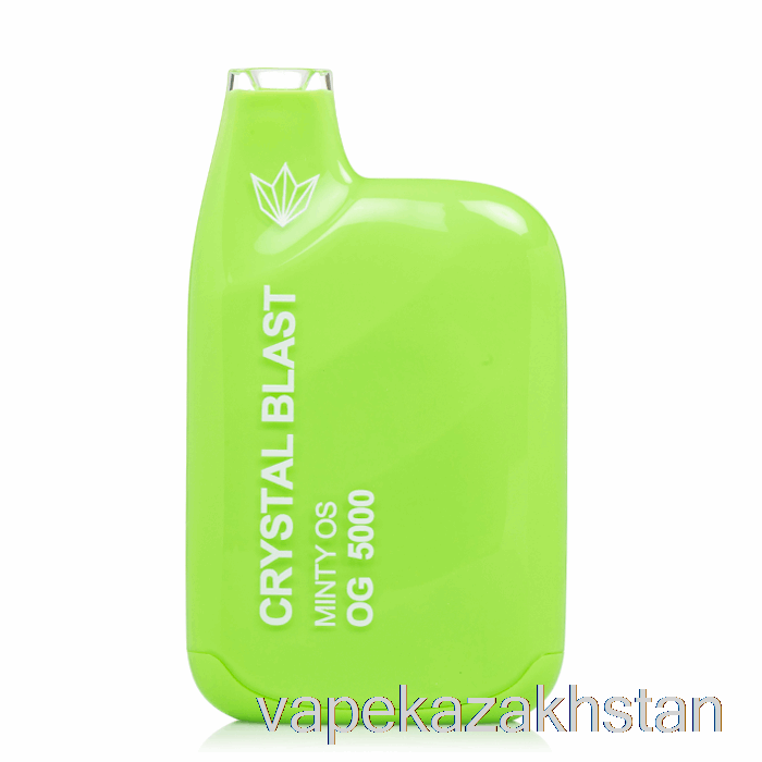Vape Kazakhstan Crystal Blast OG5000 Disposable Minty O's
